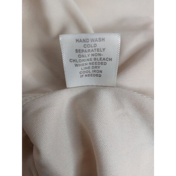 Love Fire Junior Womens Large Lace Dress Off White Beige Halter Lace Sleeveless - Picture 14 of 14